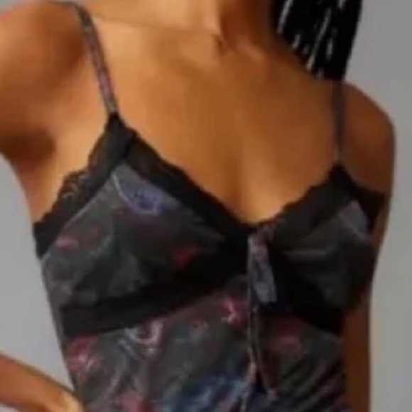 Urban Outfitters Riva Strappy Mesh Romper - - Picture 7 of 8